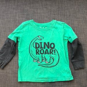 Long sleeve Dino Shirt (4T)